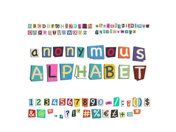 Anonymous Letters SVG: A Designer’s Review for Graphics and Illustrations