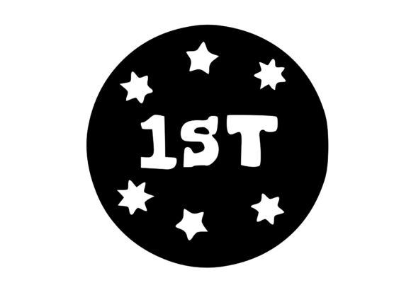 Good Job Sticker -1st Place Graphics and Crafts Review
