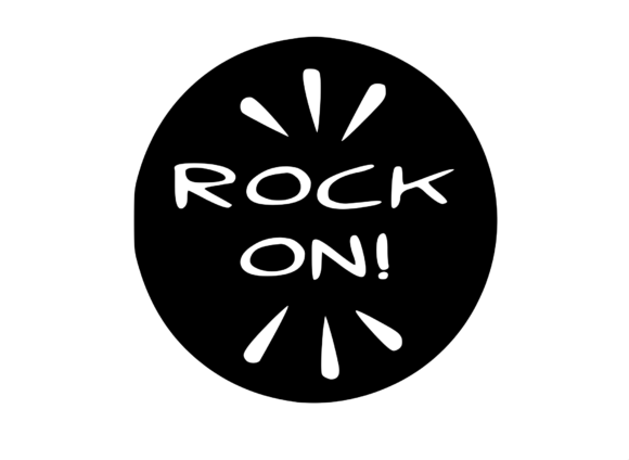 Good Job Sticker - Rock on: Graphics and Crafts Review