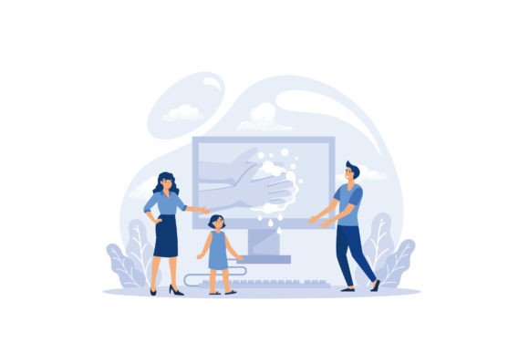 Hand Washing Tutorial in Video Graphics and Illustrations Review
