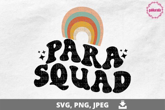 PARA Squad, Special Education, Teacher Graphics and Crafts Review