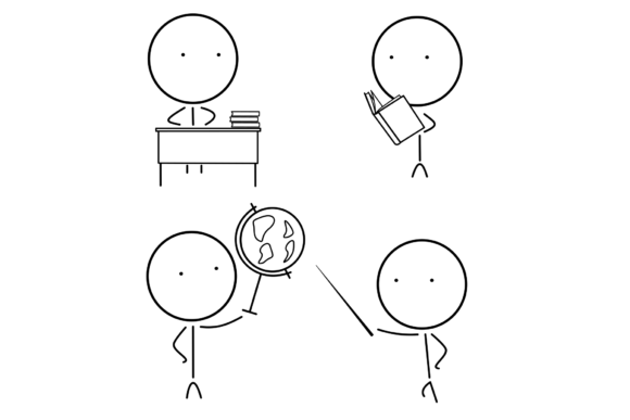 School Icons, Education Icons, Science Graphics and Icons