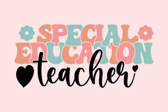 Special Education Teacher PNG Design