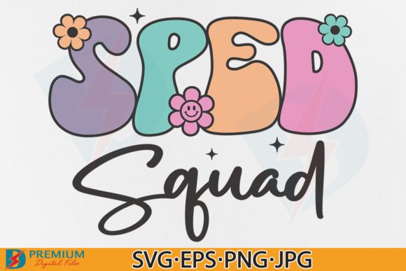 Sped Squad SVG Graphics and T-Shirt Designs Review