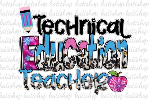 Technical Education Teacher Sublimation Graphics for Crafts